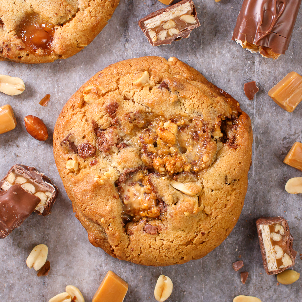 Chocolate Caramel Cookie (Snickers) Dough