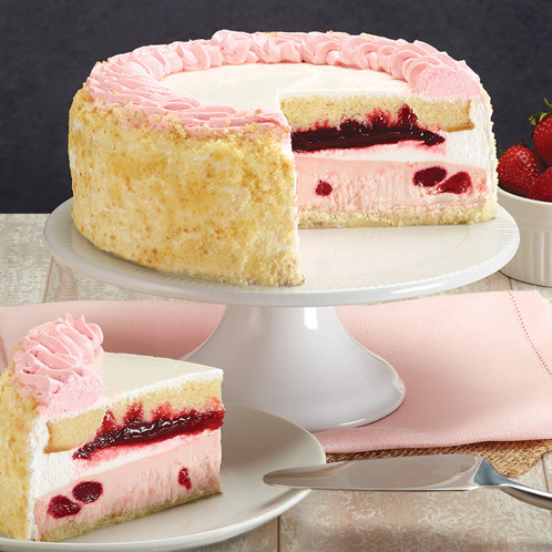 Sky Strawberry Shortcake Cheesecake