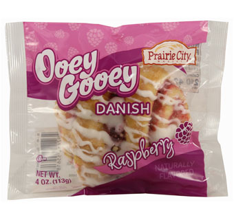 Ooey Gooey Raspberry Danish