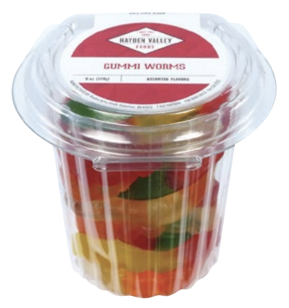 GUMMI WORMS P/U CUP