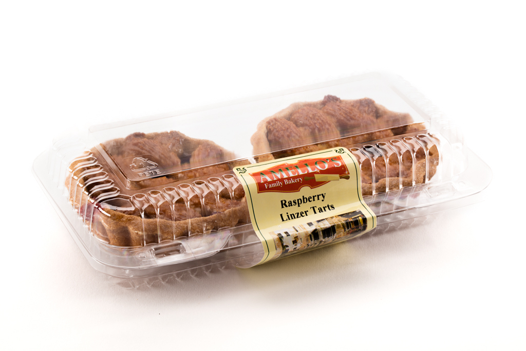 2pk Individual Raspberry Linzer Tart